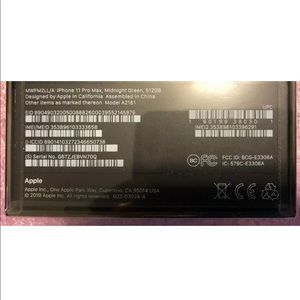 iPhone pro max 512 gb asking 500